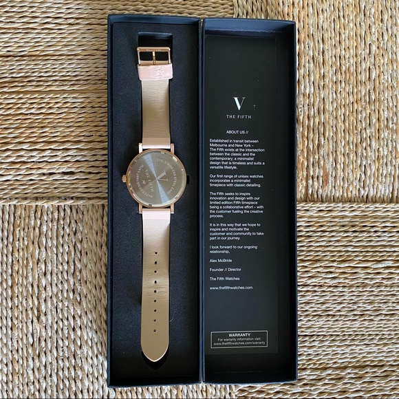 THE FIFTH rose gold contemporary watch! - Picture 4 of 4